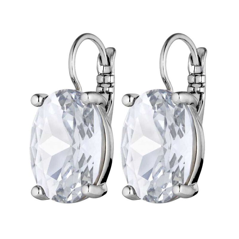 Dyrberg/Kern Chantal Earring Silver Crystal image number 0